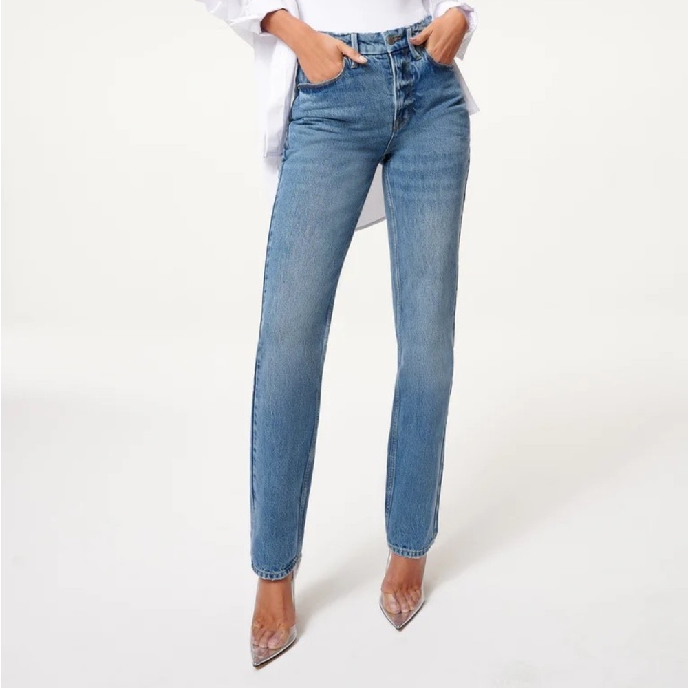 Good American Good Icon jeans. New w/ tags
